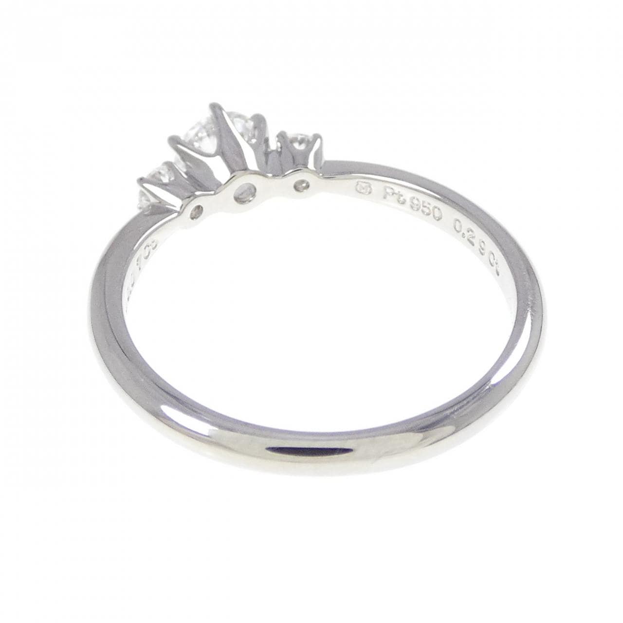 ミキモト ダイヤモンド リング 0.29CT D VVS1 3EXT