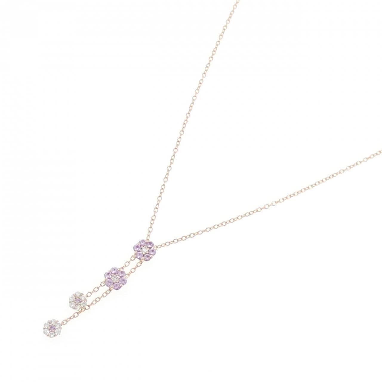 ポンテヴェキオ サファイヤ ネックレス 0.28CT