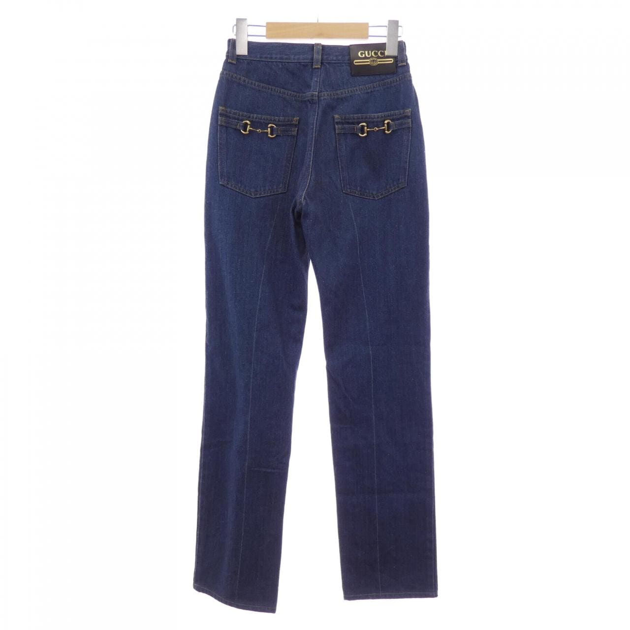 グッチ GUCCI ストレートレッグ デニムパンツ 666799 XDBQT ジーンズ