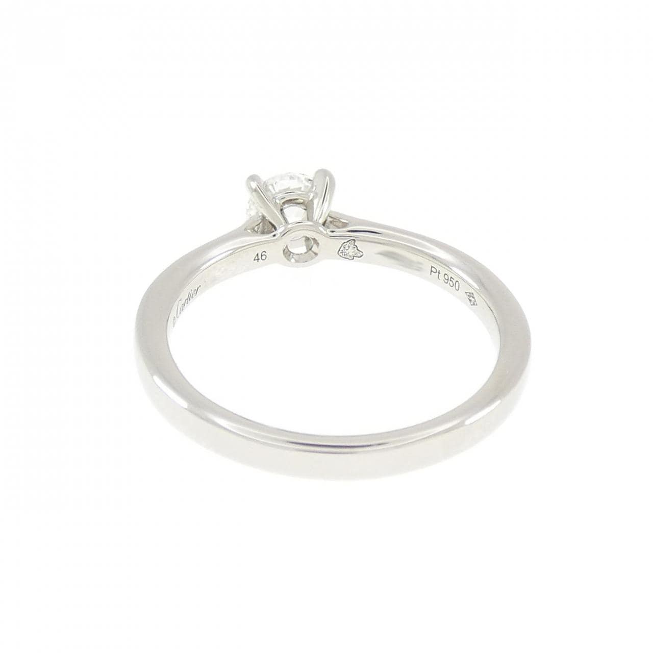 カルティエ 1895 ソリテール リング 0.30CT