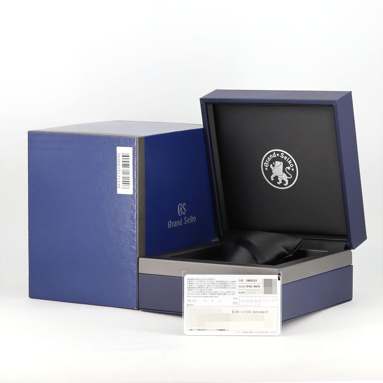 セイコー グランドセイコー･ヘリテージコレクション TI 9F82-0AF0/SBGV233 TI クォーツ