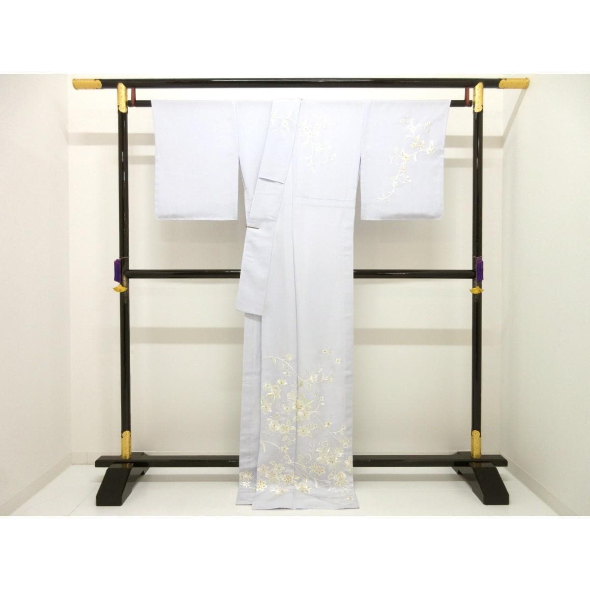 【未使用品】単衣　訪問着　刺繍加工