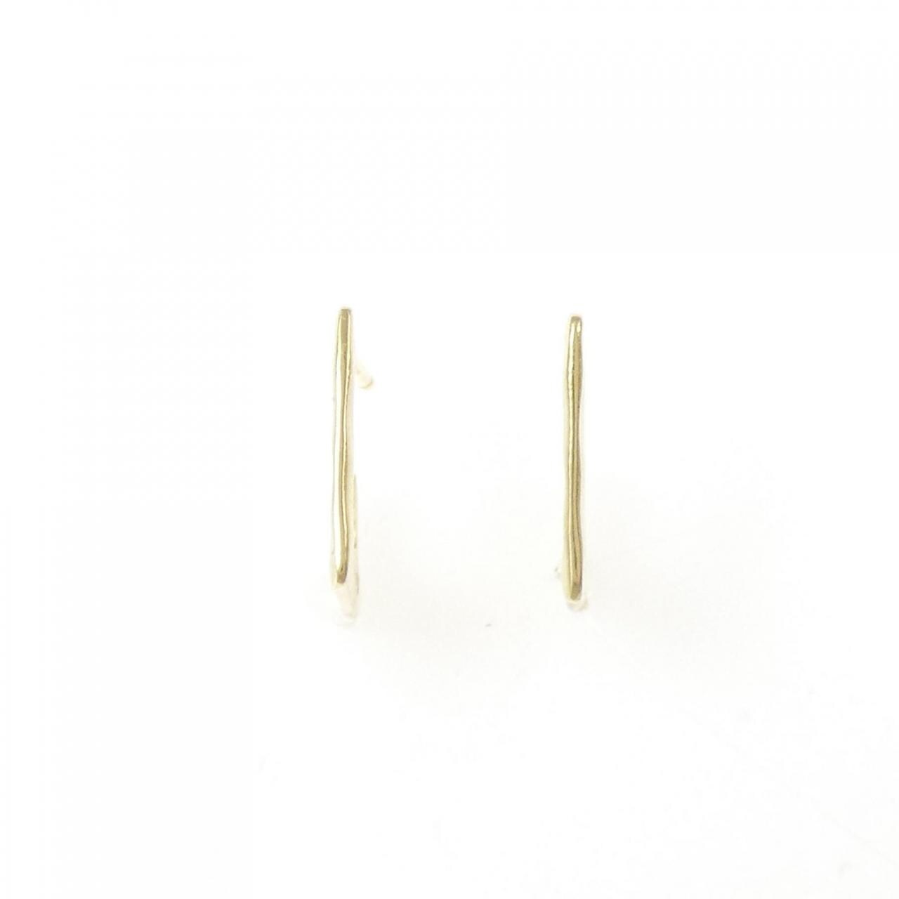 K18YG earrings
