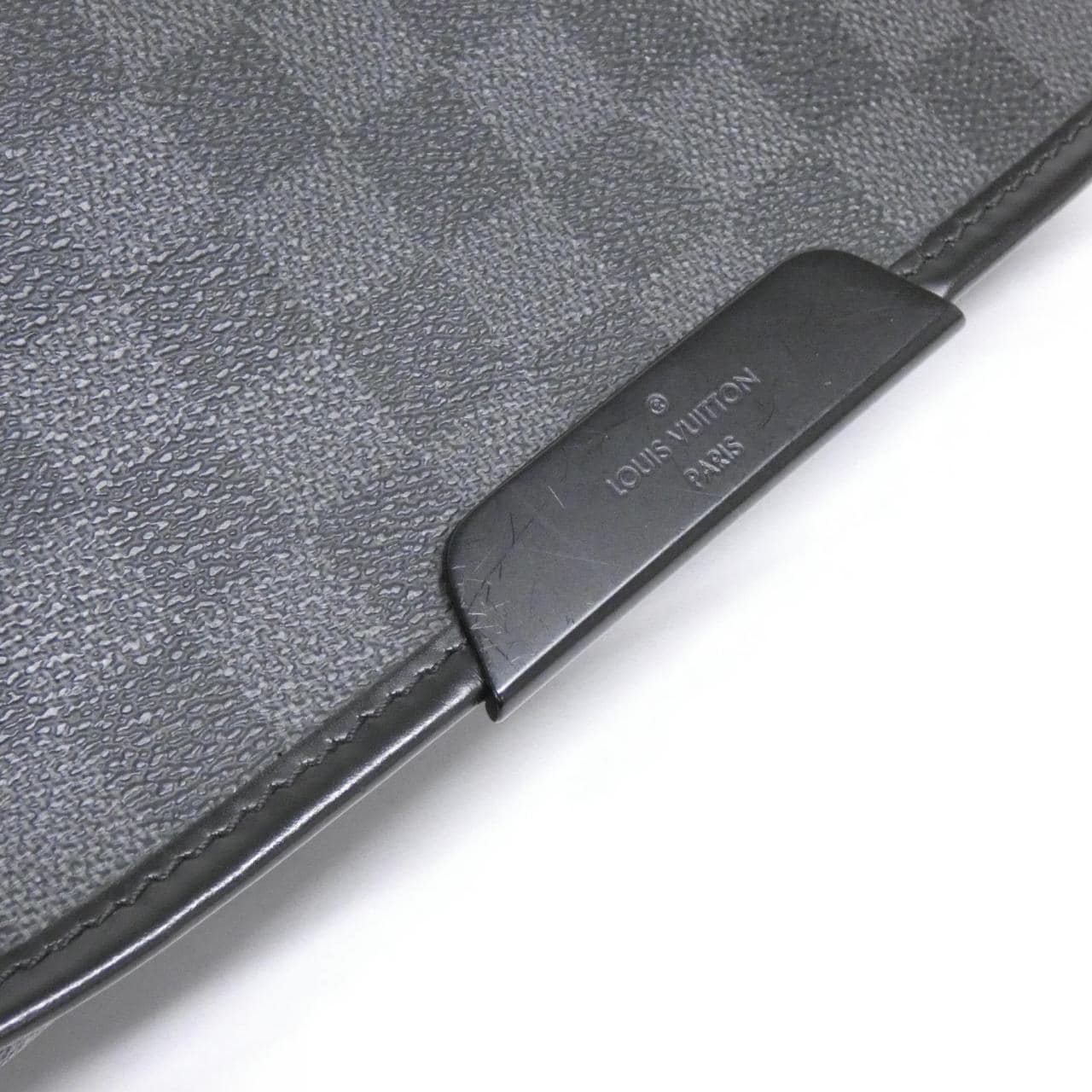 LOUIS VUITTON Damier Graphite Daniel MM N58029 Shoulder Bag