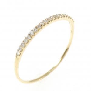 【リメイク】K18YG ダイヤモンド リング 0.10CT