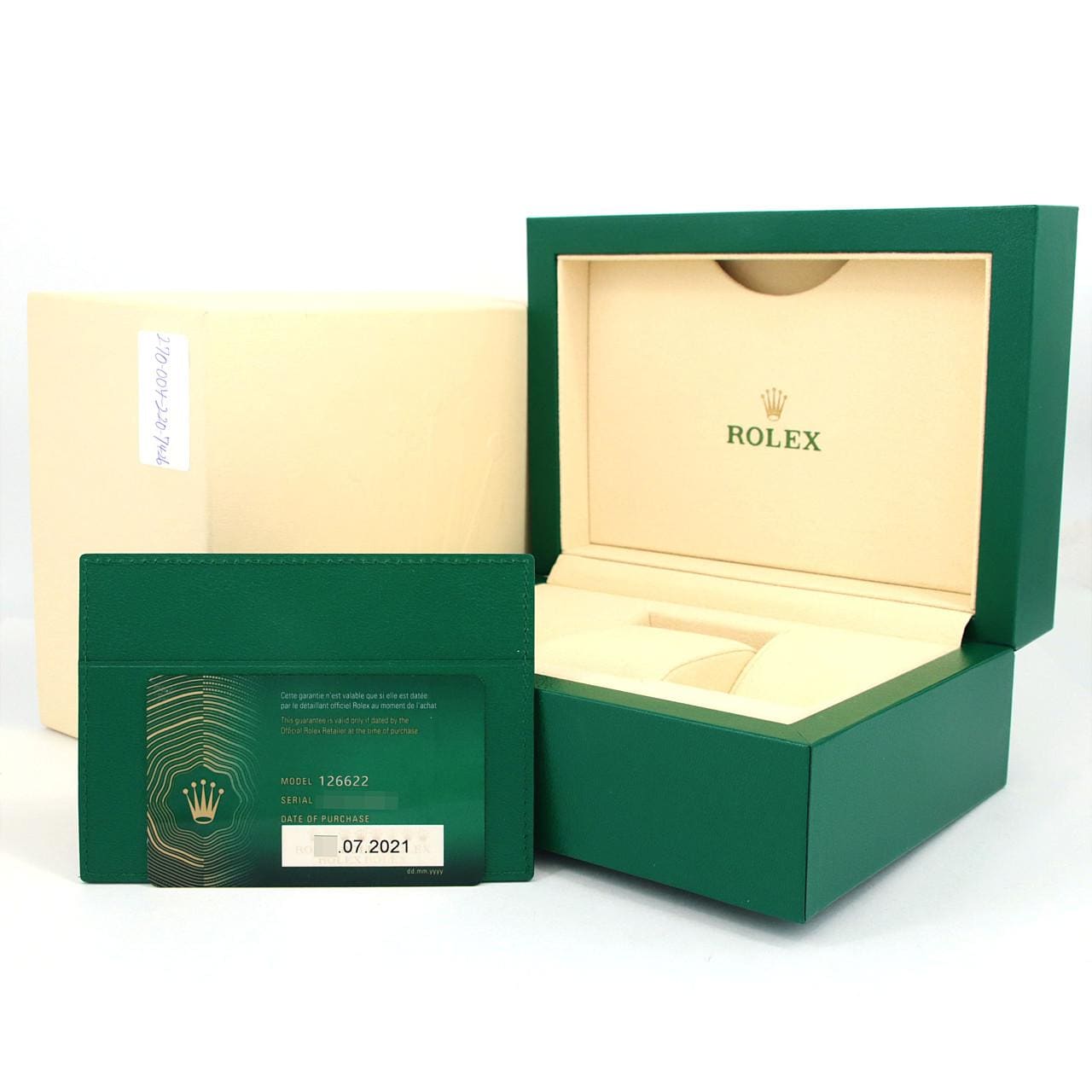 ロレックス ヨットマスター 126622 SSxPT 自動巻 ランダム番