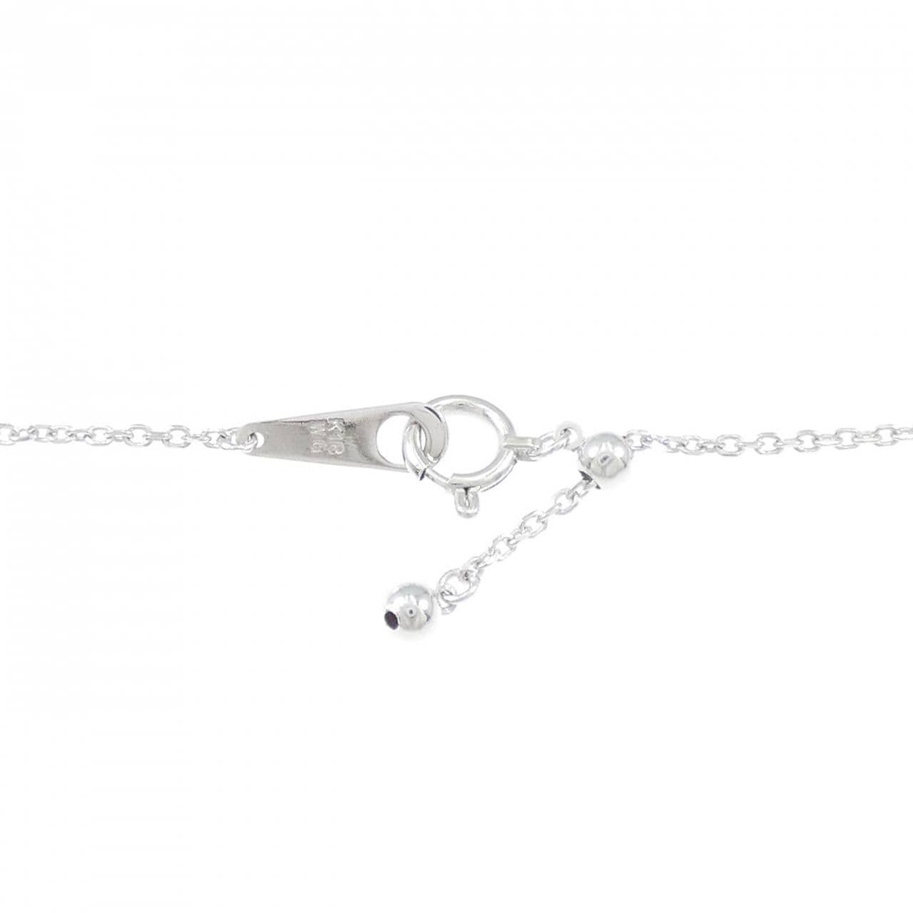 K18WG スピネル ネックレス 0.37CT