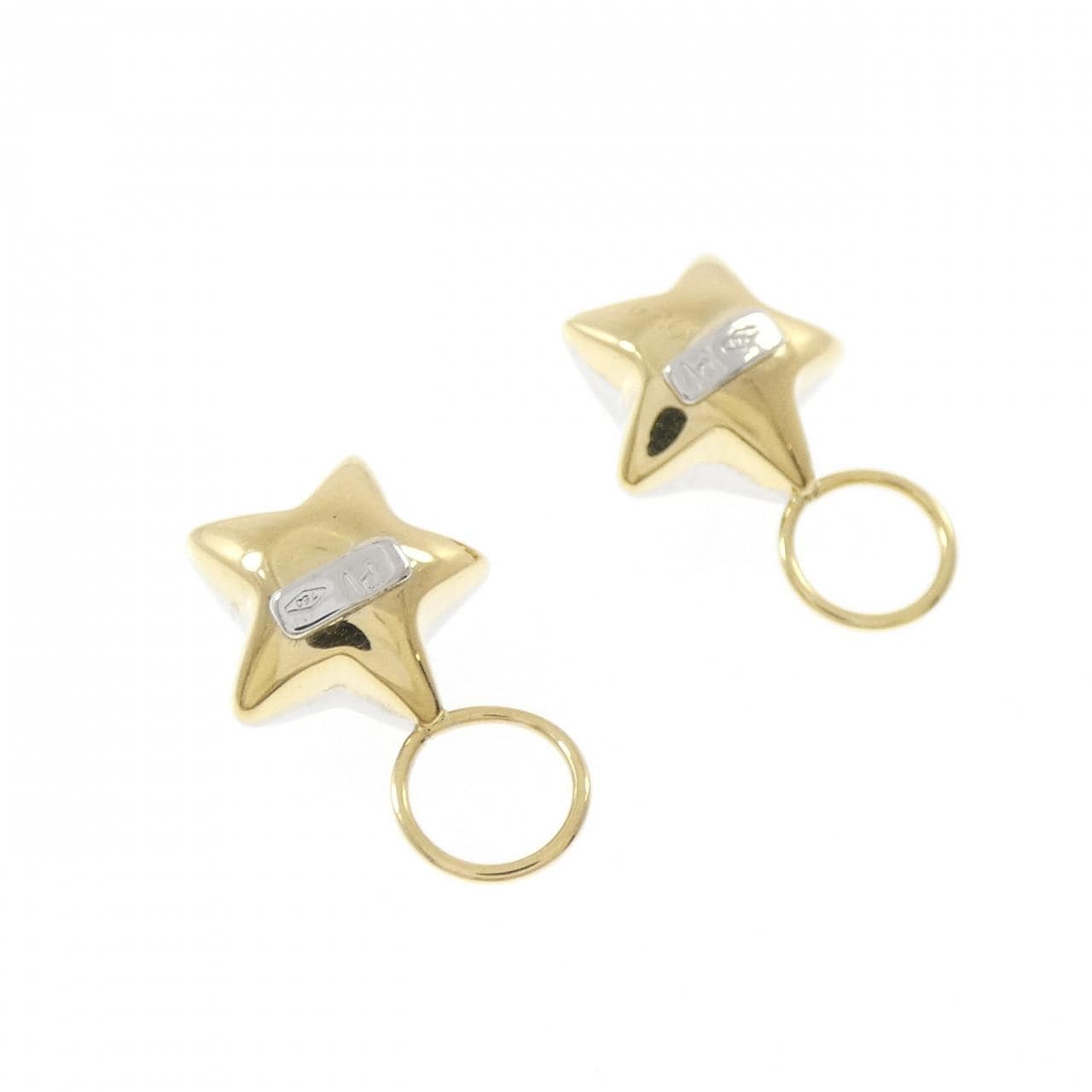 ポンテヴェキオ スター ダイヤモンド ピアスパーツ 0.24CT