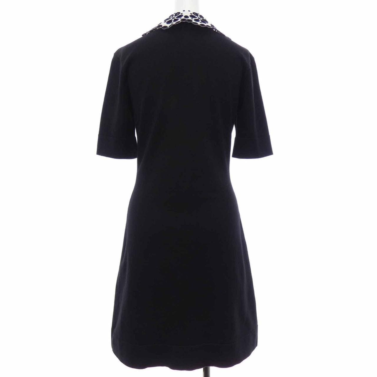 ルイヴィトン LOUIS VUITTON ブロイダリーカラージップアップニットドレス FSKD01MYI ワンピース