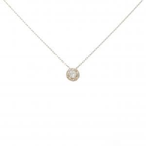 K10YG スター ダイヤモンド ネックレス 0.083CT