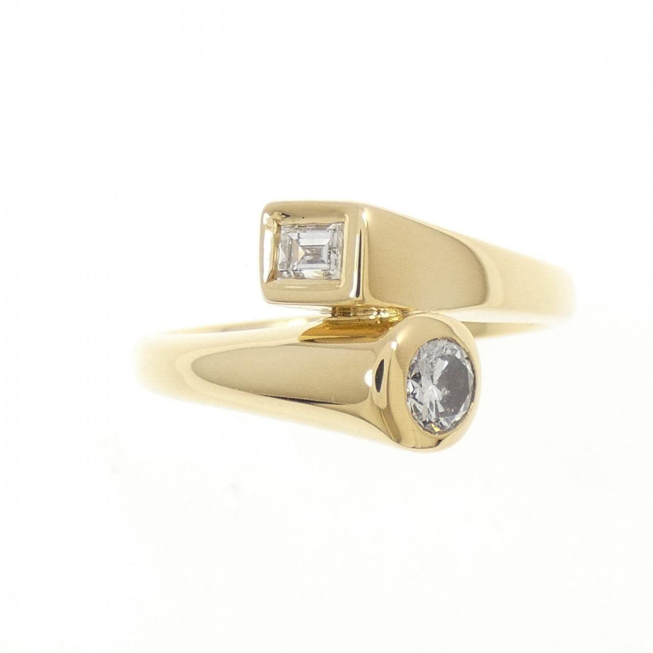 K18YG ダイヤモンド リング 0.29CT