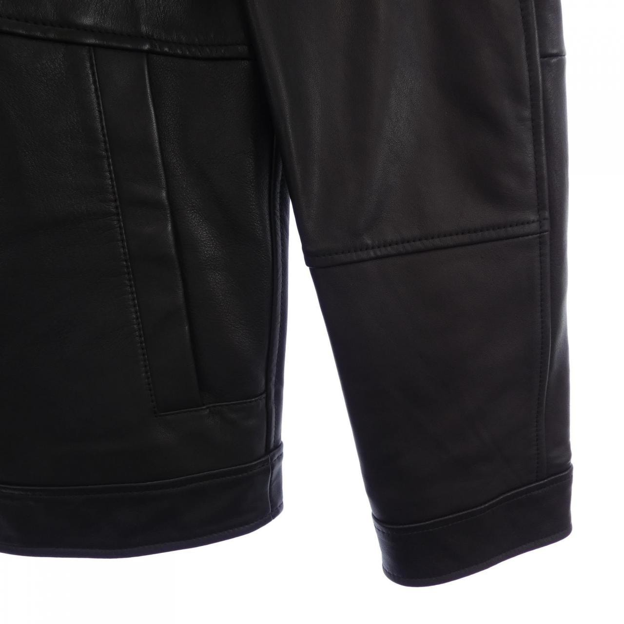 ヒューゴ HUGO レザーライダースジャケット