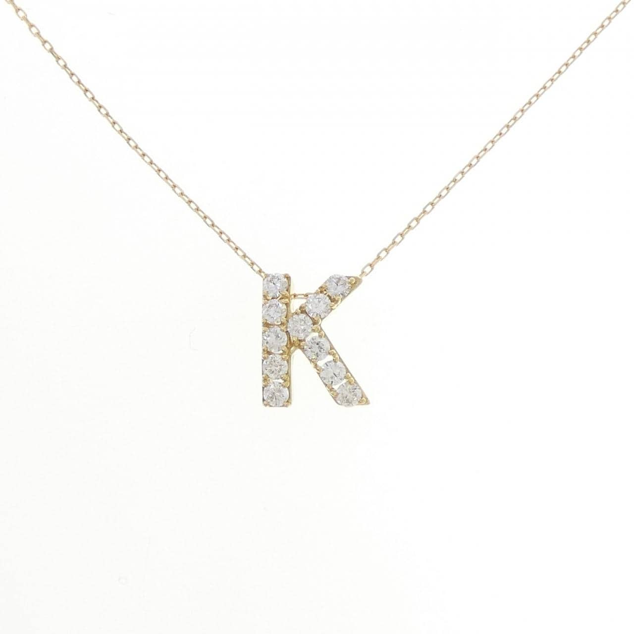 アーカー プルミエトワール イニシャル ネックレス 0.22CT