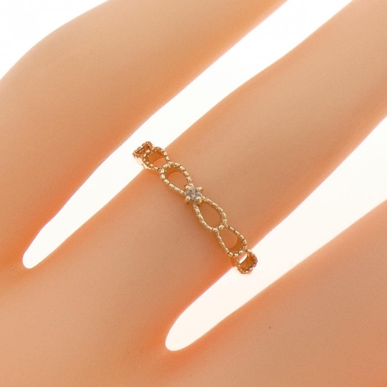 エテ ダイヤモンド リング 0.01CT