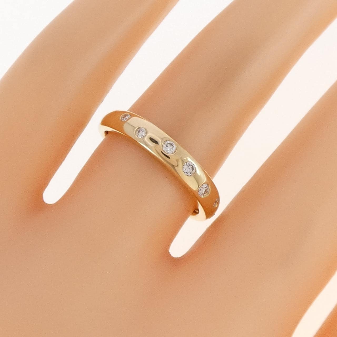ジーエスティービー ダイヤモンド リング 0.10CT