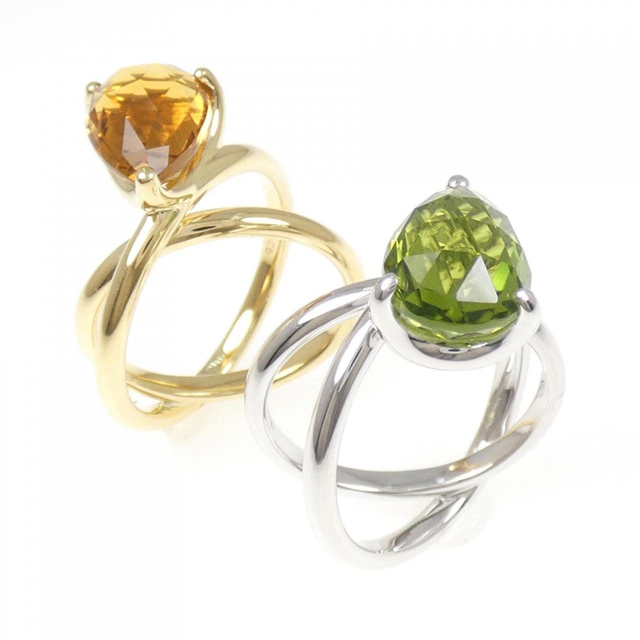 ミキモト ペリドット リング 6.01CT