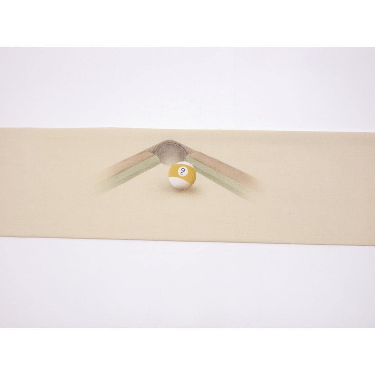 名古屋帯　友禅加工【結城紬】