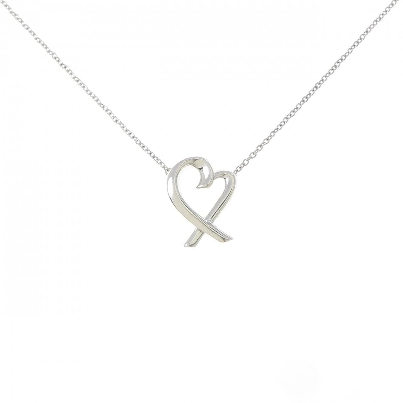 ティファニー ラビングハート スモール ネックレス