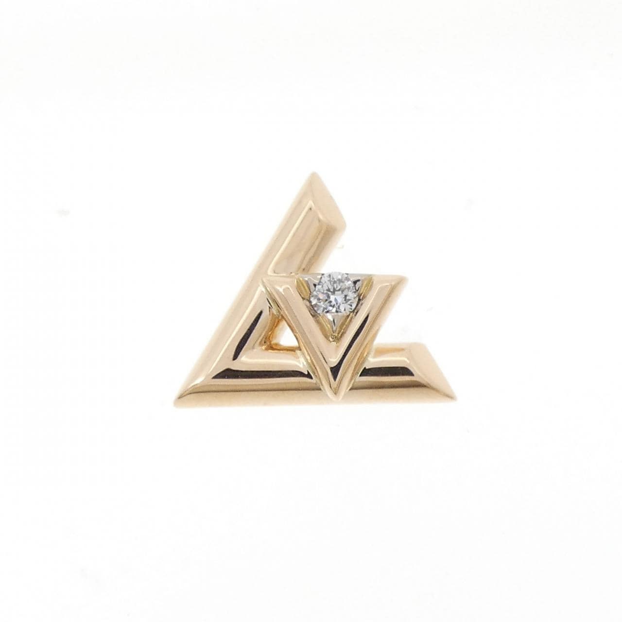 ルイヴィトン LV ヴォルト ワン ピアス 片耳