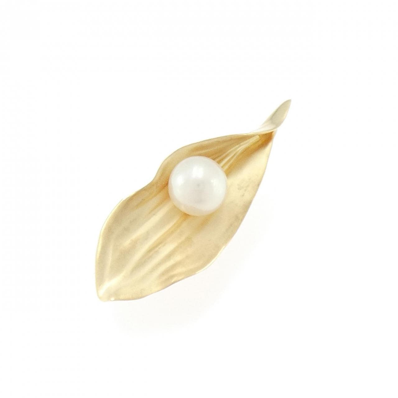 K18YG アコヤパール ブローチ 7.5mm