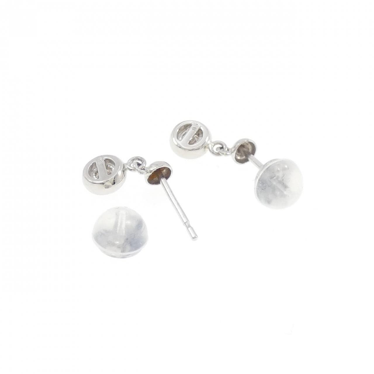 PT900 ダイヤモンド ピアス 0.10CT