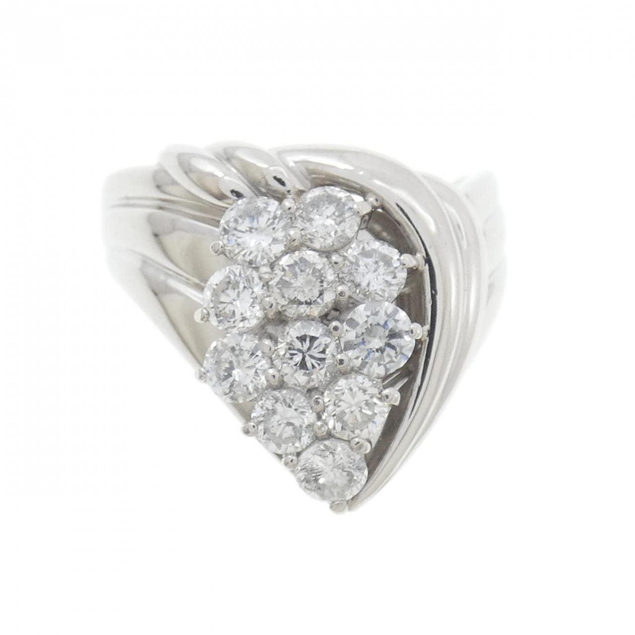 PT900 ダイヤモンド リング 1.07CT