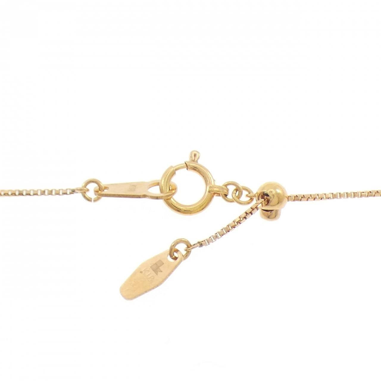 K18PG ダイヤモンド ネックレス 0.30CT