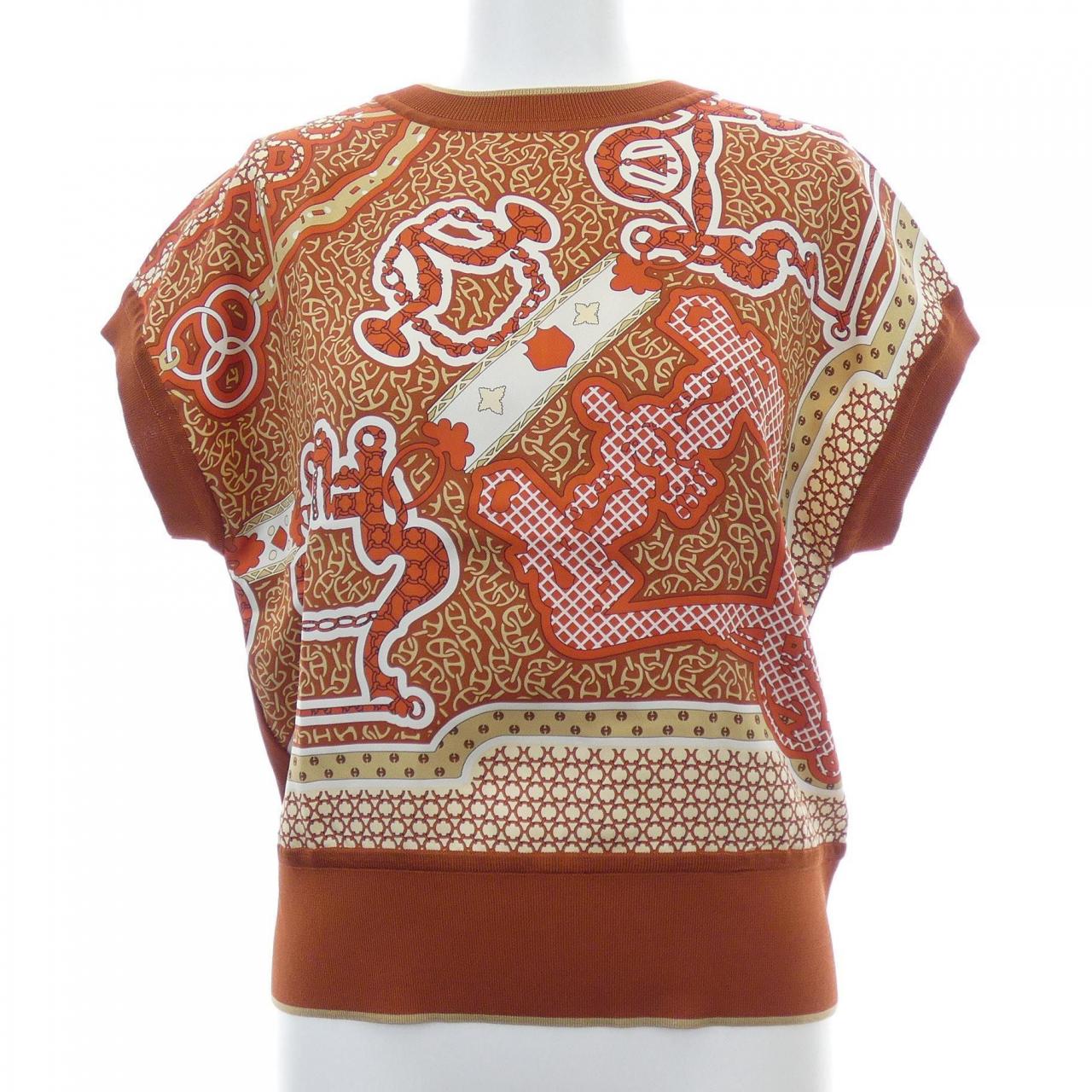 エルメス HERMES MORS ET GOURMETTES 4E2832DX ツイルレーヌ トップス