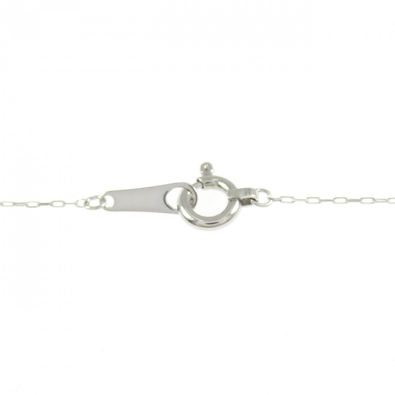 【新品】PT900 クロス ダイヤモンド ネックレス 0.10CT