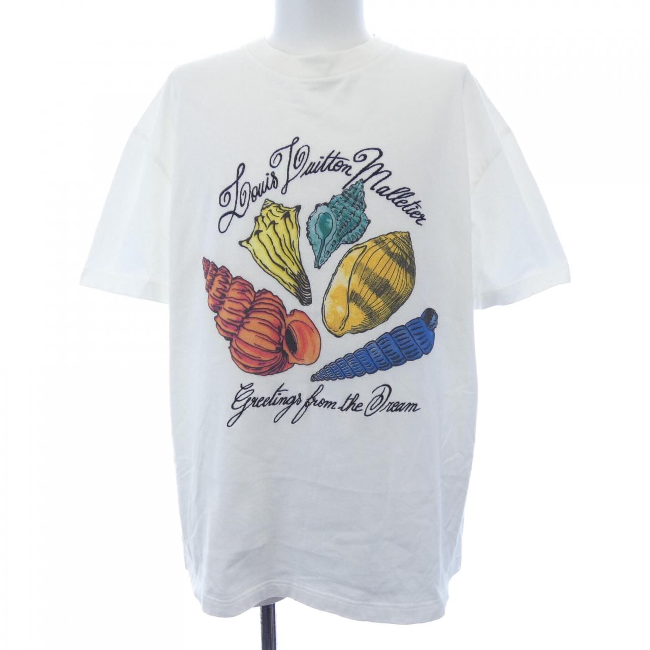 ルイヴィトン LOUIS VUITTON プリントショートスリーブコットンTシャツ HRY16WNPG Tシャツ