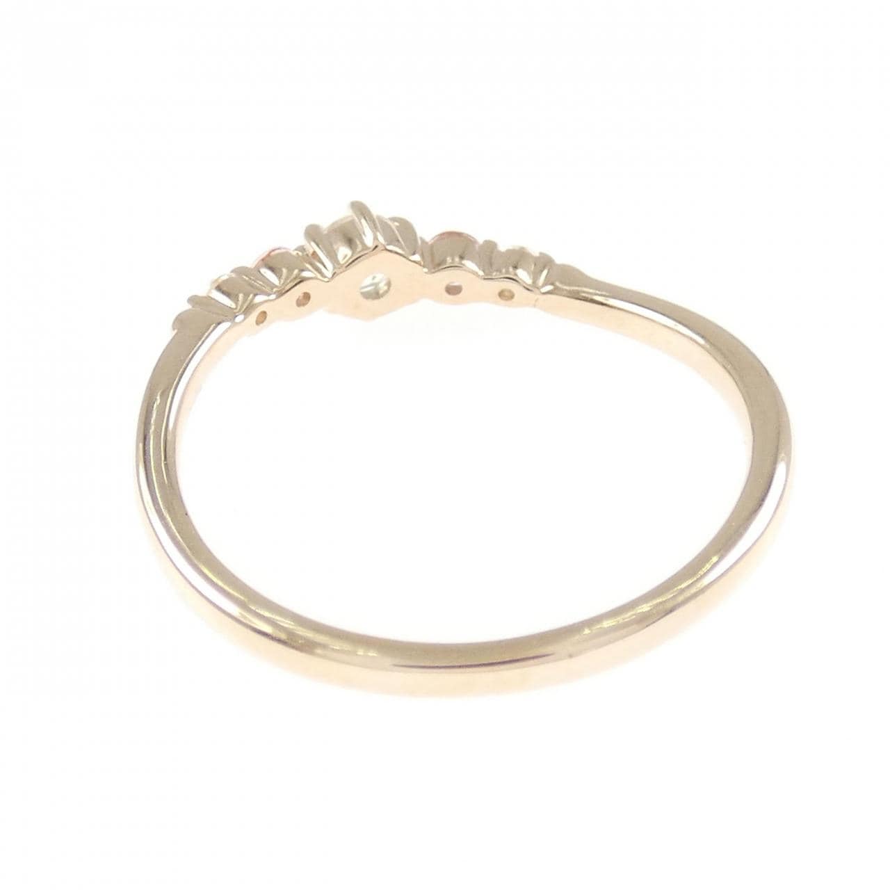 4゜C カラーストーン リング