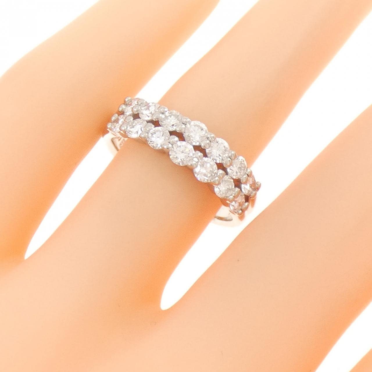 PT900 ダイヤモンド リング 1.01CT