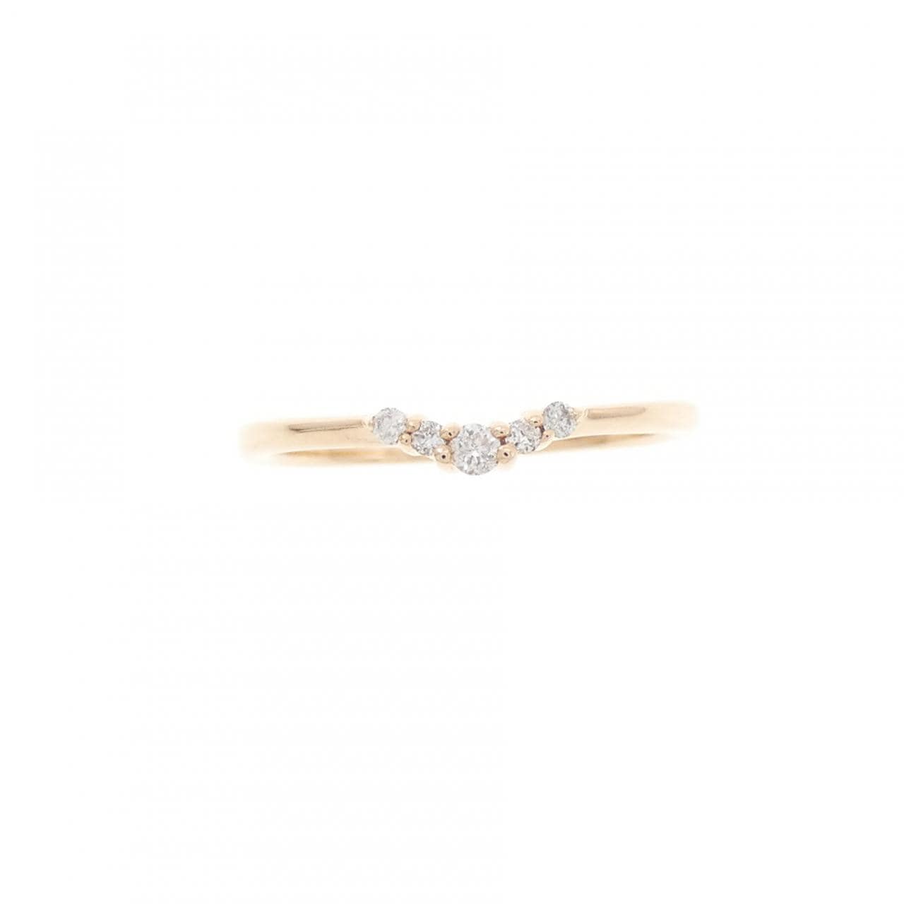 エテ ダイヤモンド ピンキーリング 0.03CT