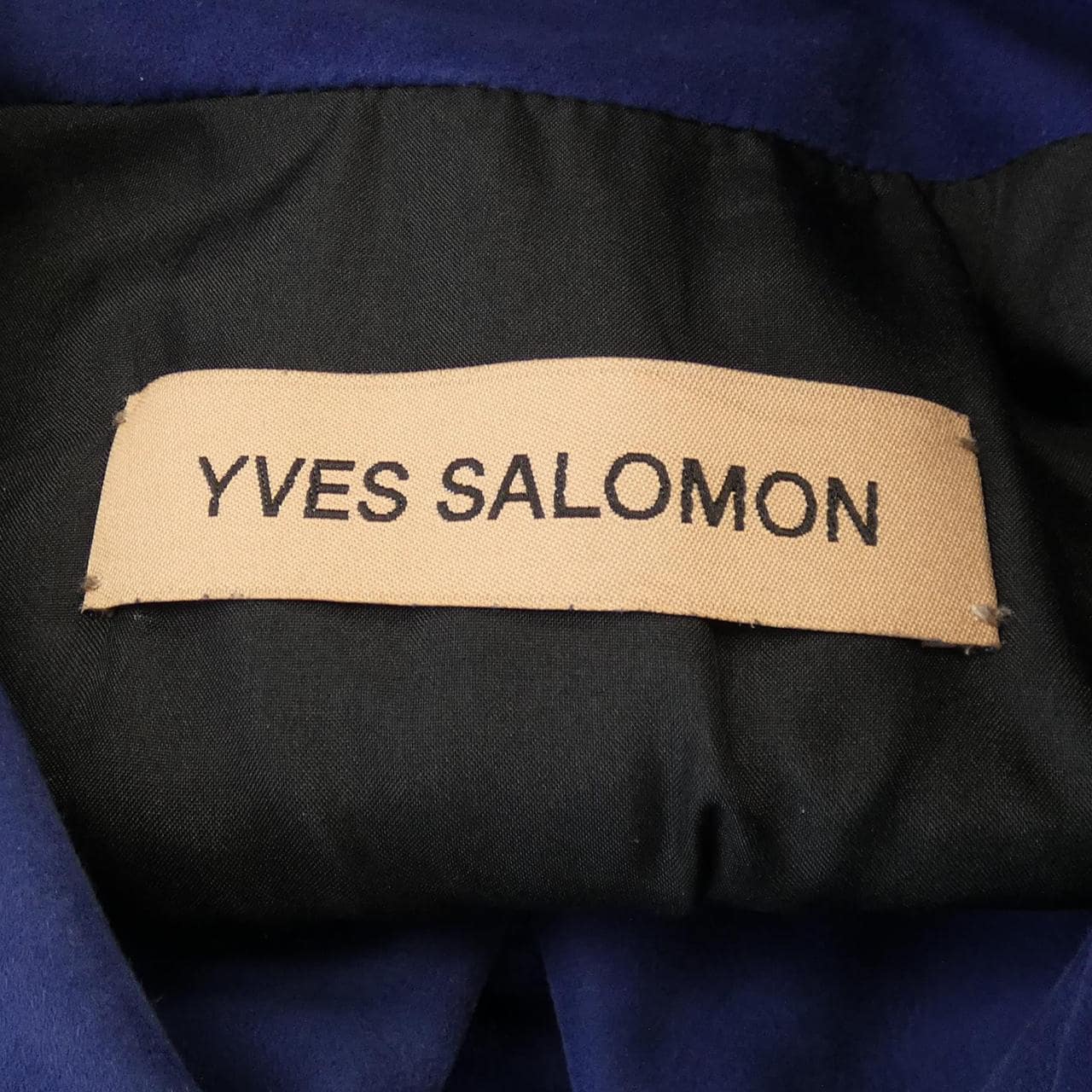 イヴサロモン YVES SALOMON レザーライダースジャケット