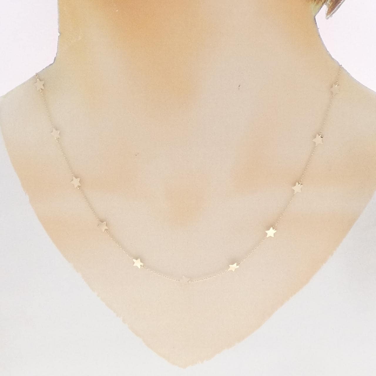 K10YG スター ネックレス