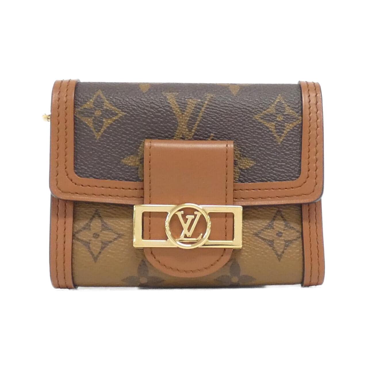 LOUIS VUITTON Monogram Portefeuille Dauphine Compact M68725 Wallet