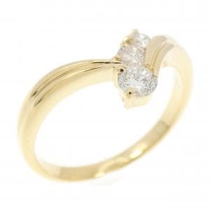K18YG ダイヤモンド リング 0.25CT