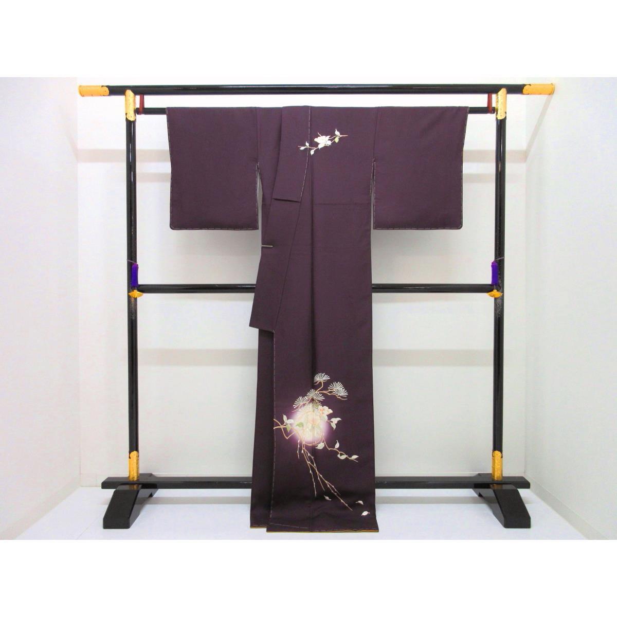 【未使用品】訪問着　刺繍加工　ボカシ染