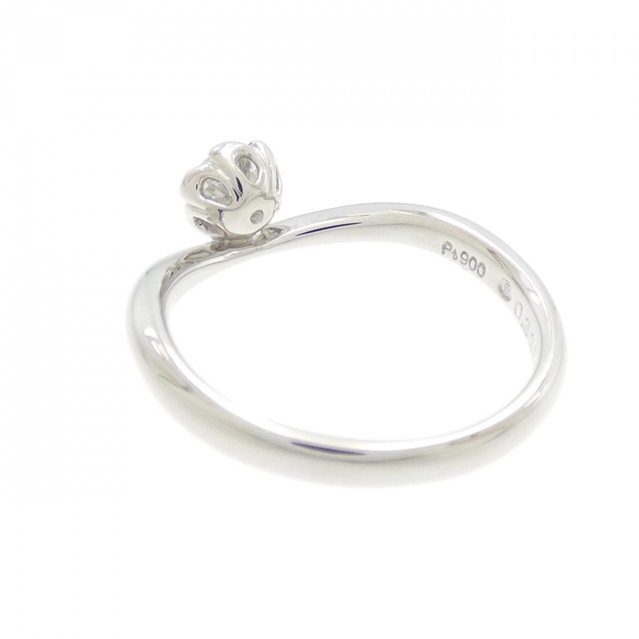 PT900 ダイヤモンド リング 0.338CT