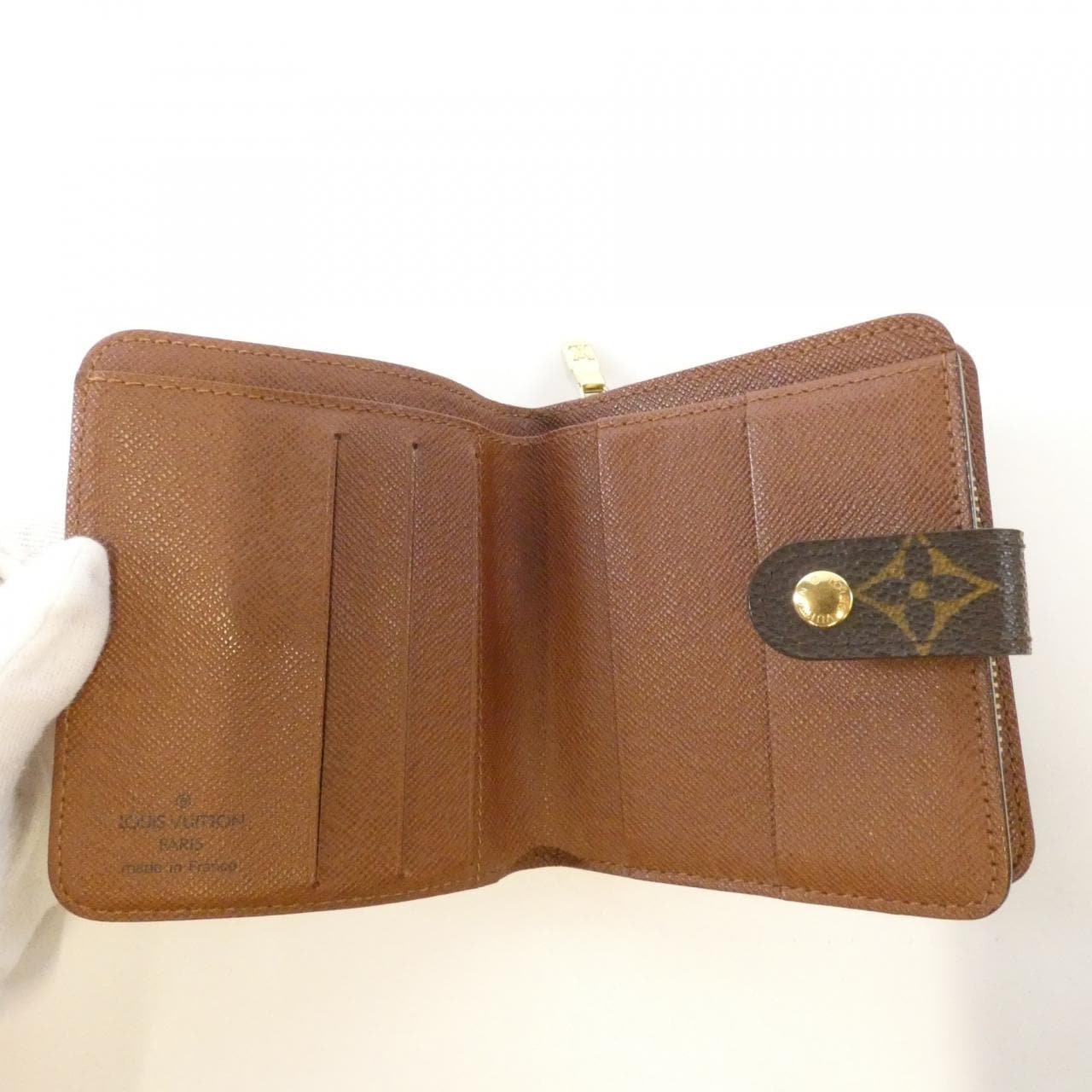 ルイヴィトン モノグラム コンパクト ジップ M61667 財布