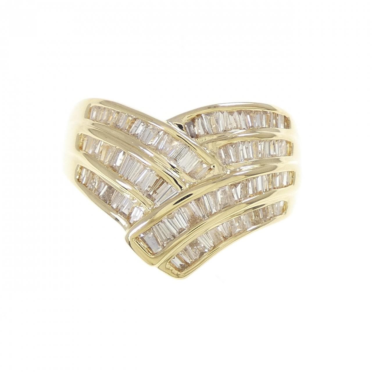 K18YG ダイヤモンド リング 1.00CT