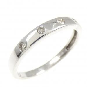 K10WG ダイヤモンド リング 0.10CT