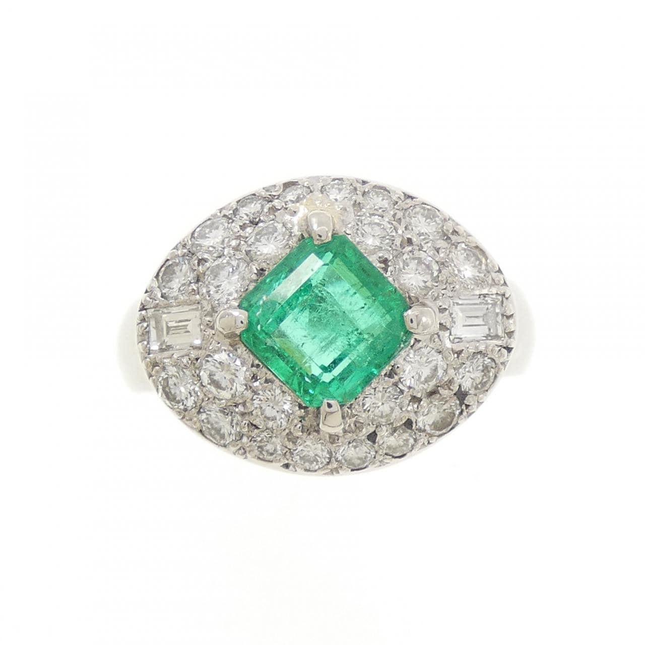 PT900 エメラルド リング 1.40CT
