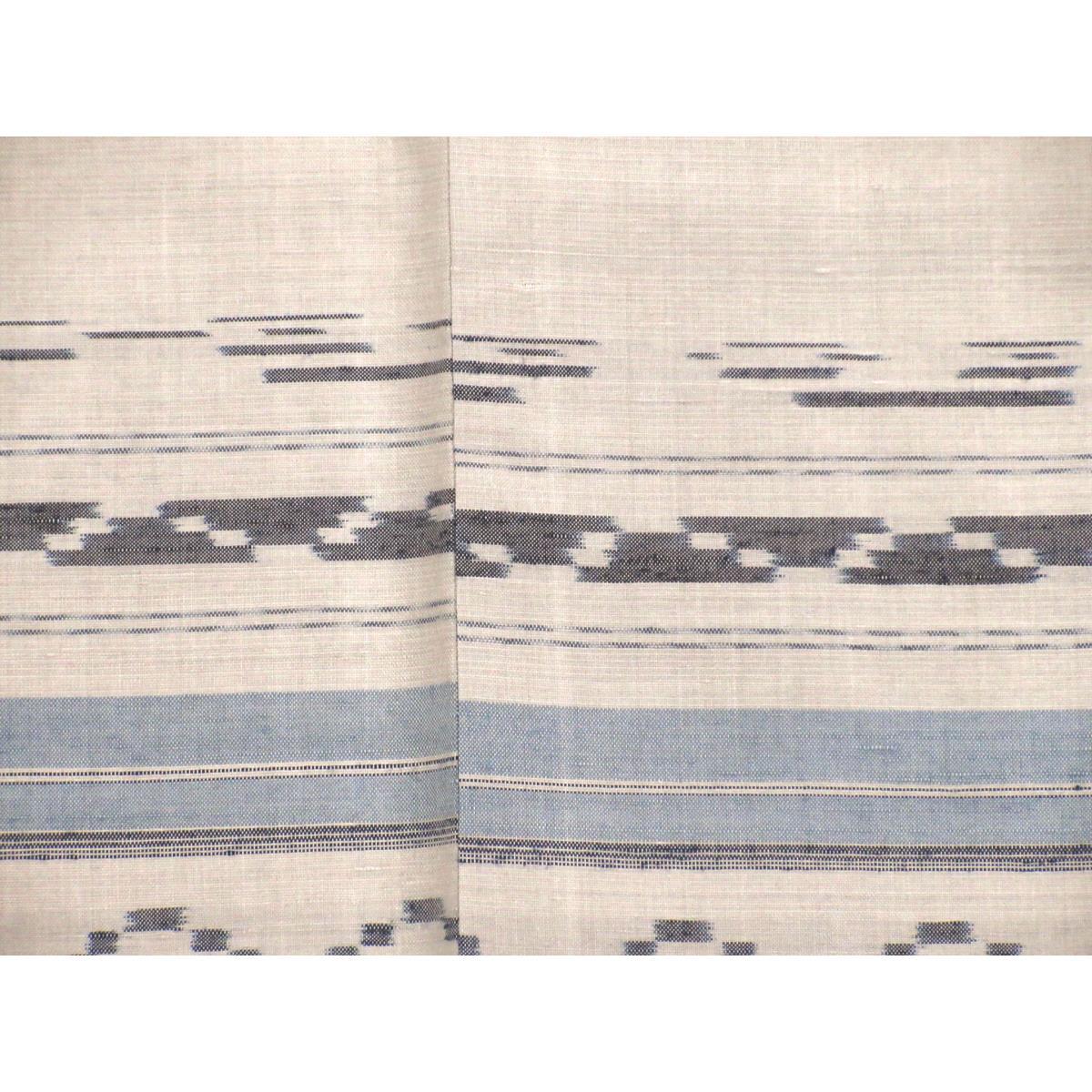 訪問着　証紙付【久米島紬】