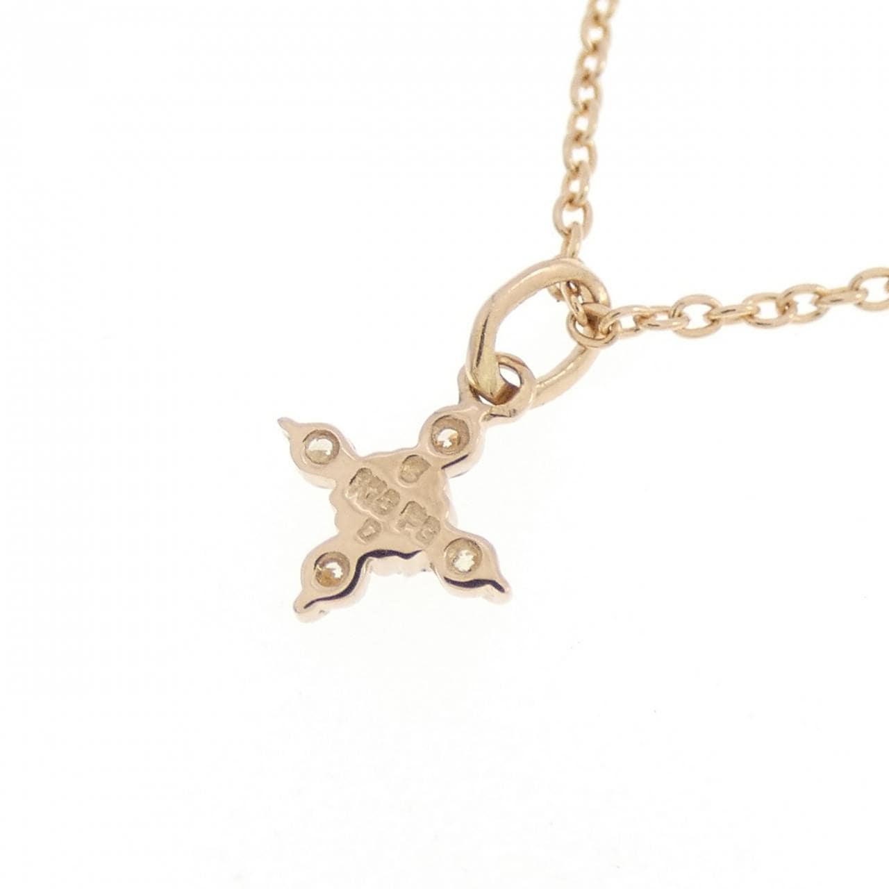 K18PG ダイヤモンド ネックレス