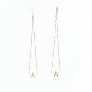 K10YG スター ピアス