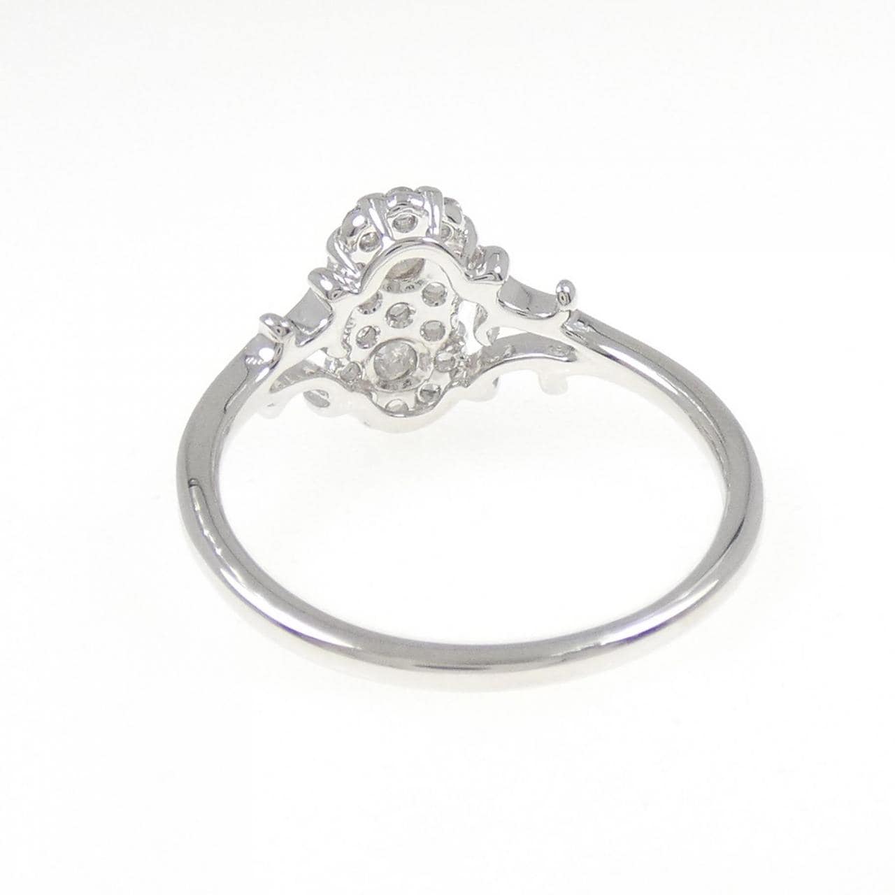 K18WG ダイヤモンド リング 0.30CT