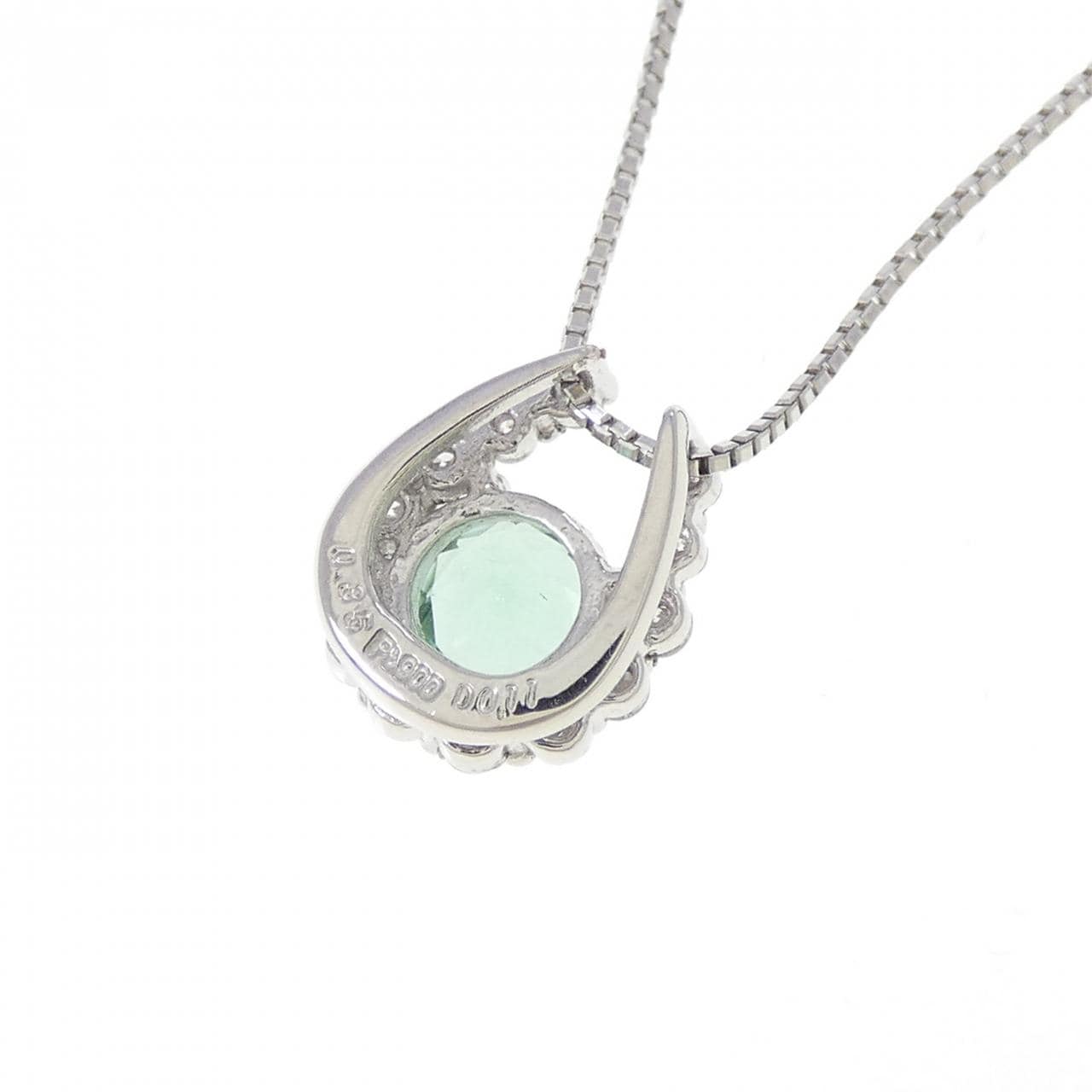 PT900/PT850 トルマリン ネックレス 0.35CT