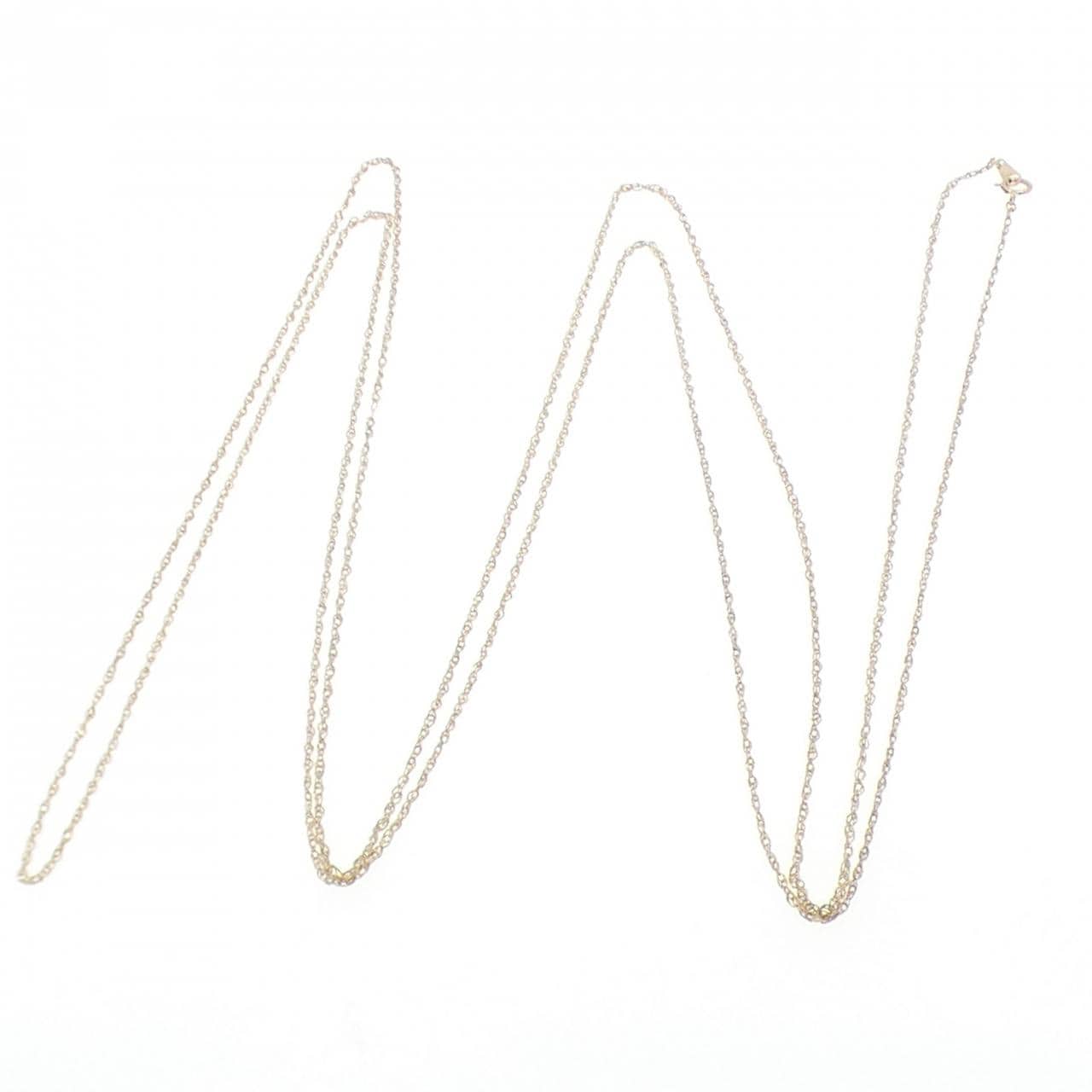 K18YG チェーン ネックレス