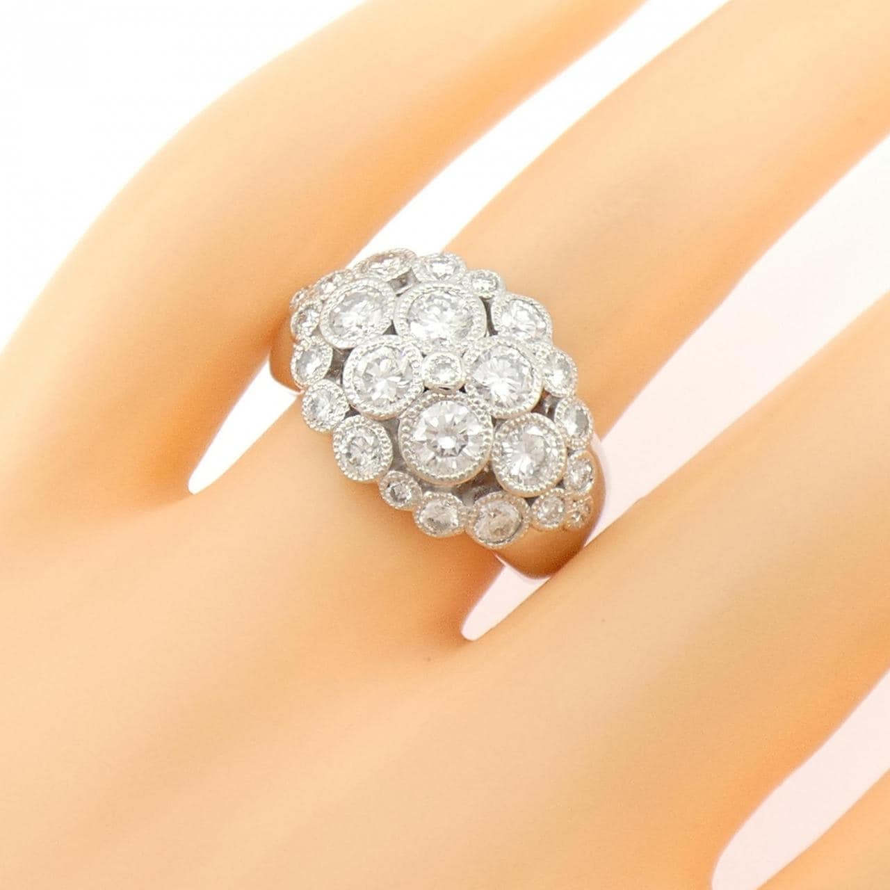 PT900 ダイヤモンド リング 1.86CT